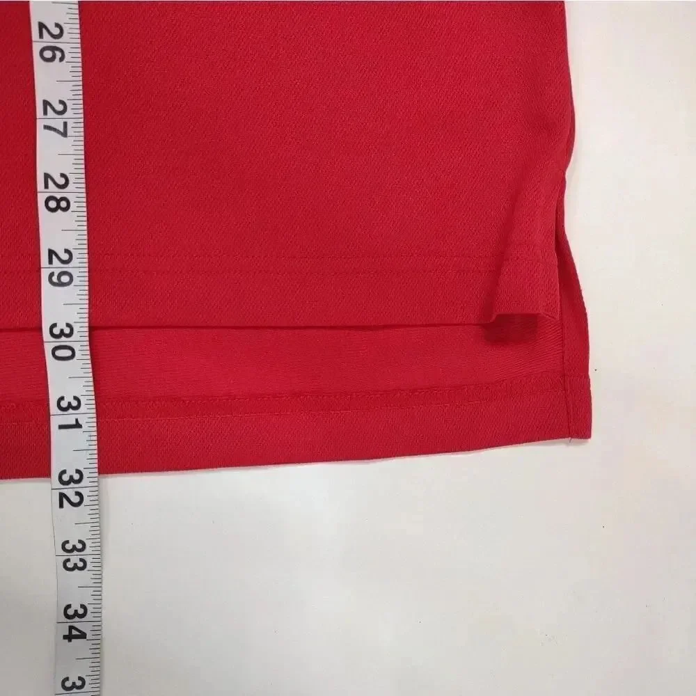 Adidas Golf Polo Shirt Belleair Florida Red size Large